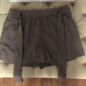 Express High Waisted Tie From Shorts